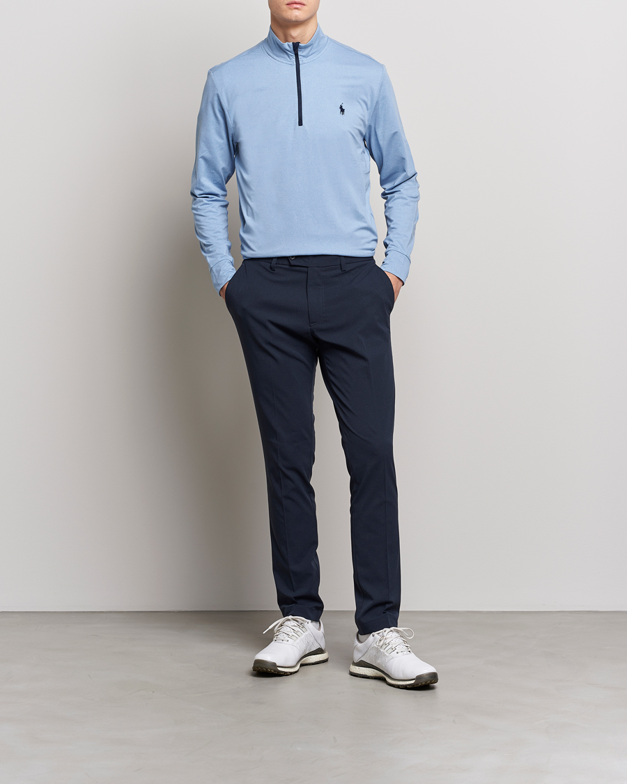 Mies | Puserot | Polo Ralph Lauren Golf | Performance Stratch Half Zip Powder Blue Heather