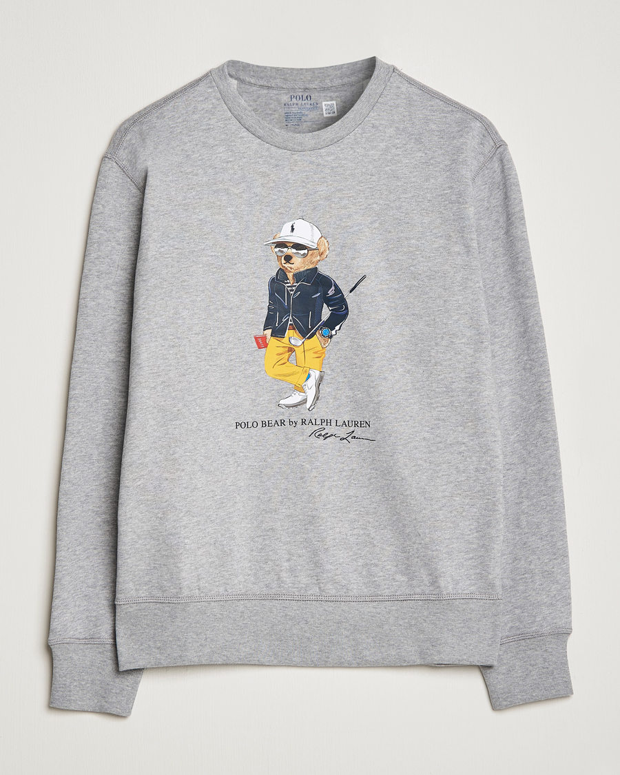 Mies | Puserot | Polo Ralph Lauren Golf | Magic Fleece Printed Bear Sweatshirt Andover Heather