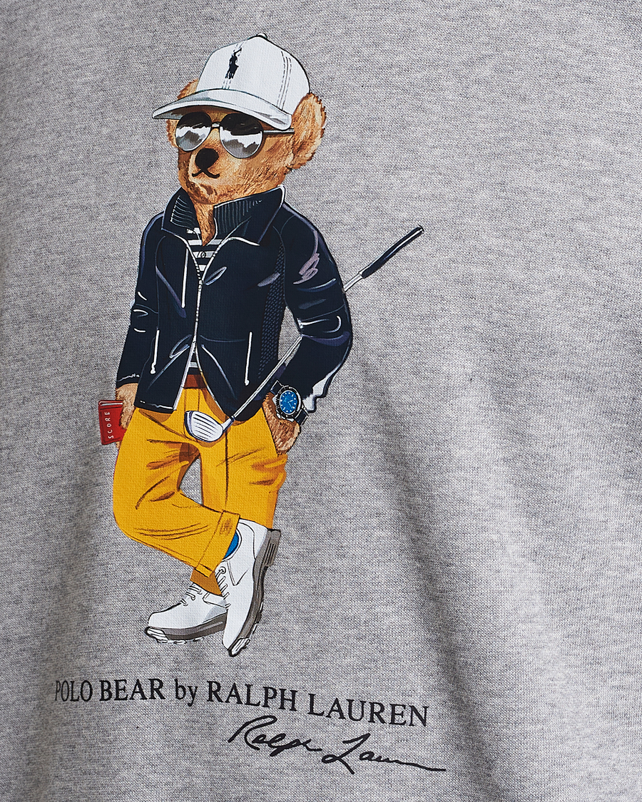 Mies | Puserot | Polo Ralph Lauren Golf | Magic Fleece Printed Bear Sweatshirt Andover Heather