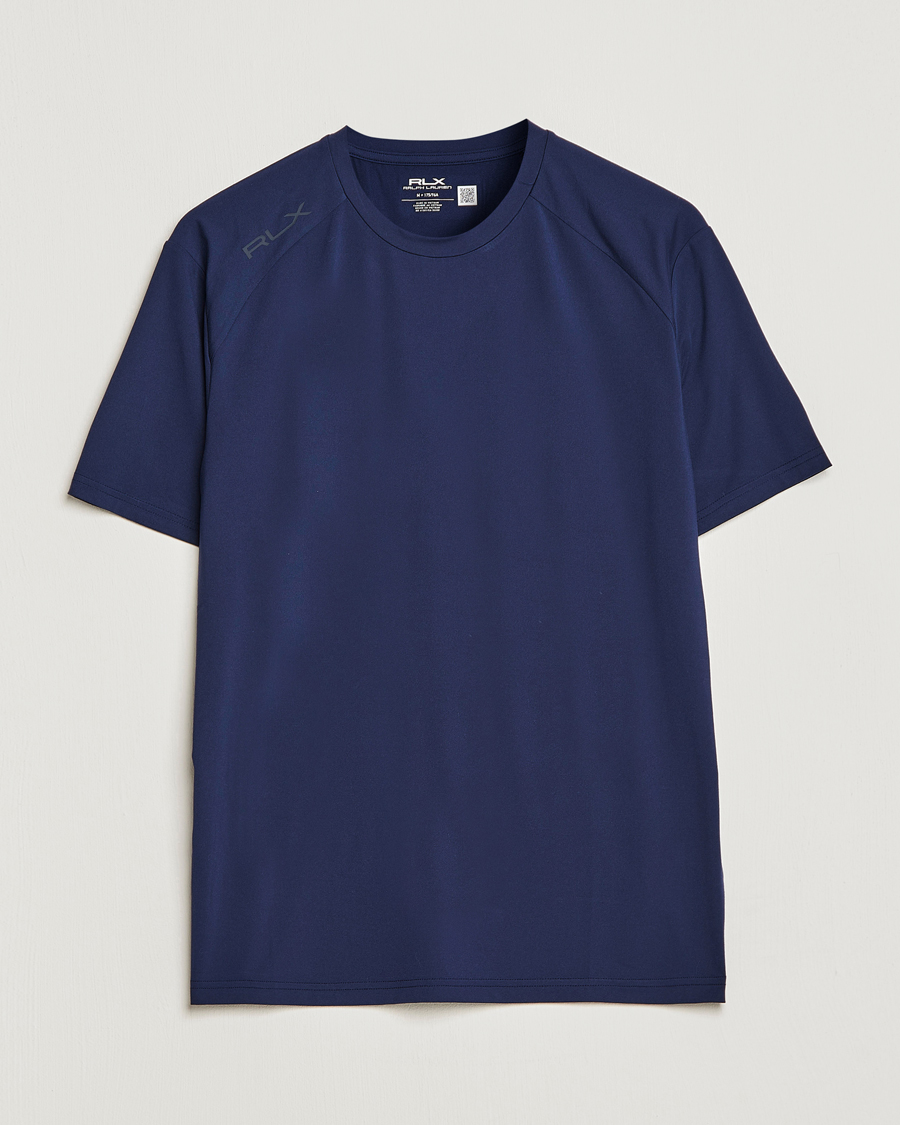 Mies | T-paidat | RLX Ralph Lauren | Airflow Crew Neck T-Shirt Refined Navy