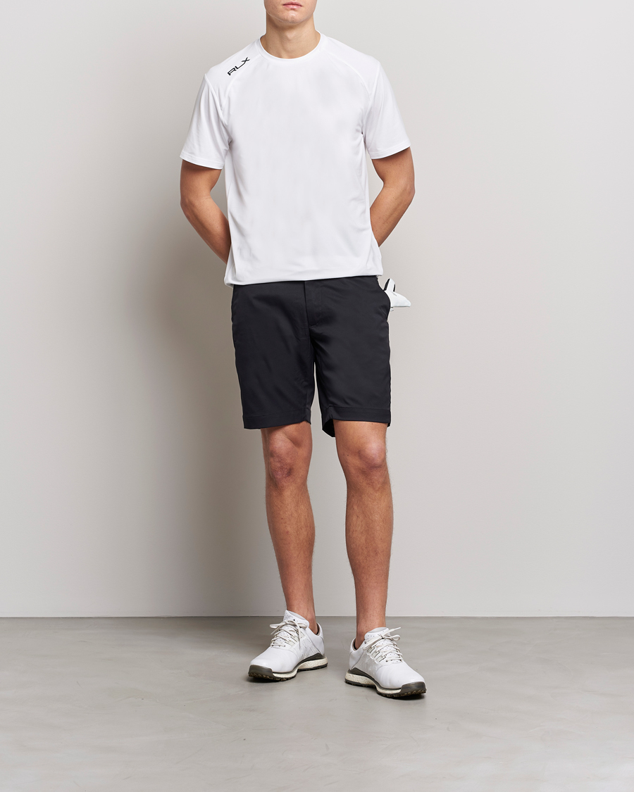 Mies | T-paidat | RLX Ralph Lauren | Airflow Crew Neck T-Shirt Ceramic White