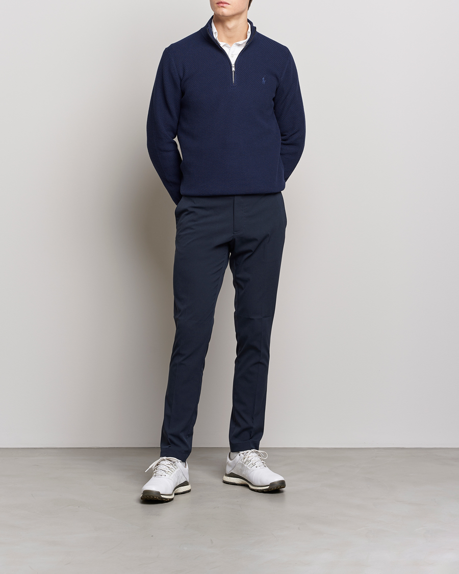Mies | Puserot | Polo Ralph Lauren Golf | Cotton Jersey Half Zip Refined Navy