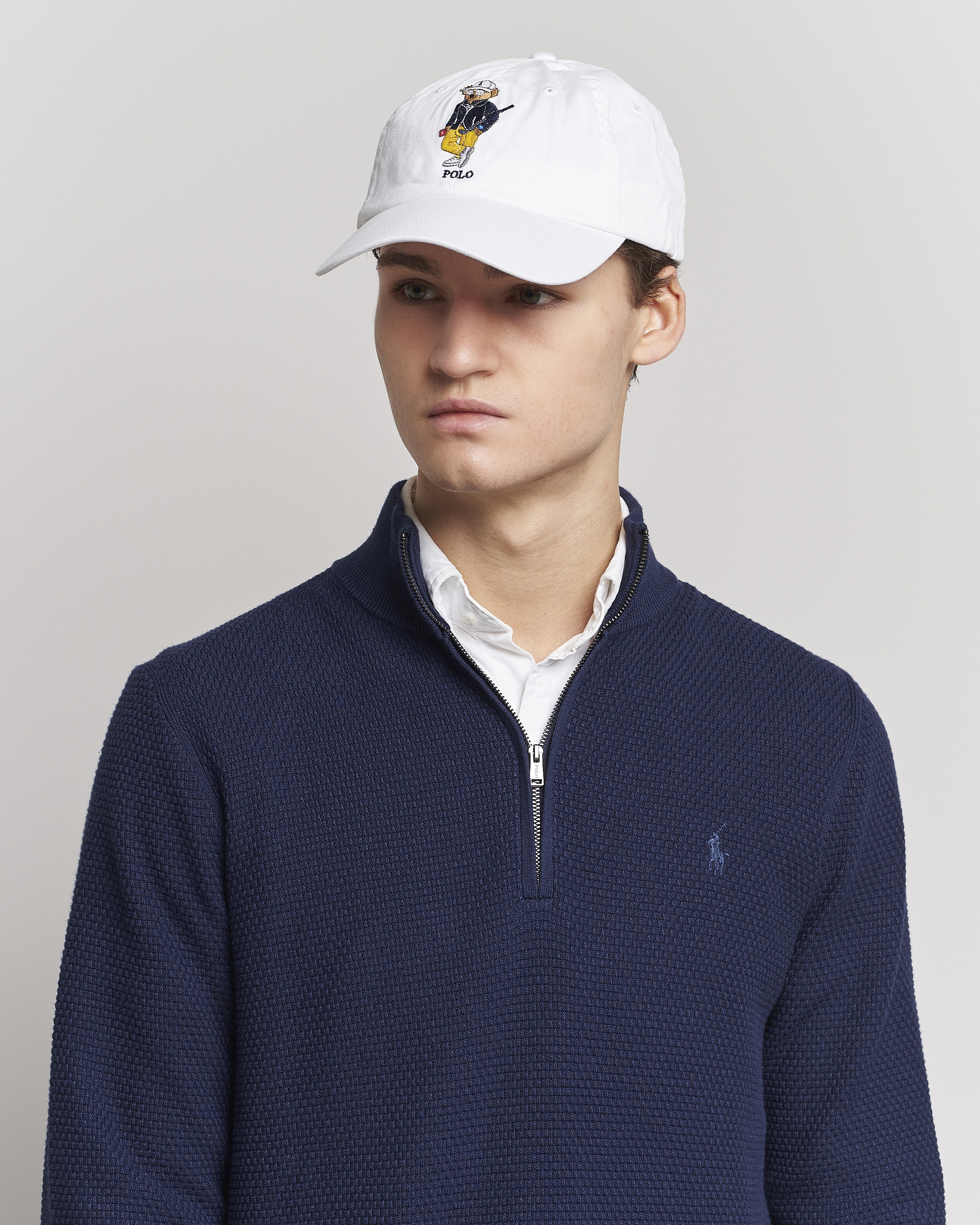 Mies | World of Ralph Lauren | Polo Ralph Lauren Golf | Bear Golf Cap Ceramic White