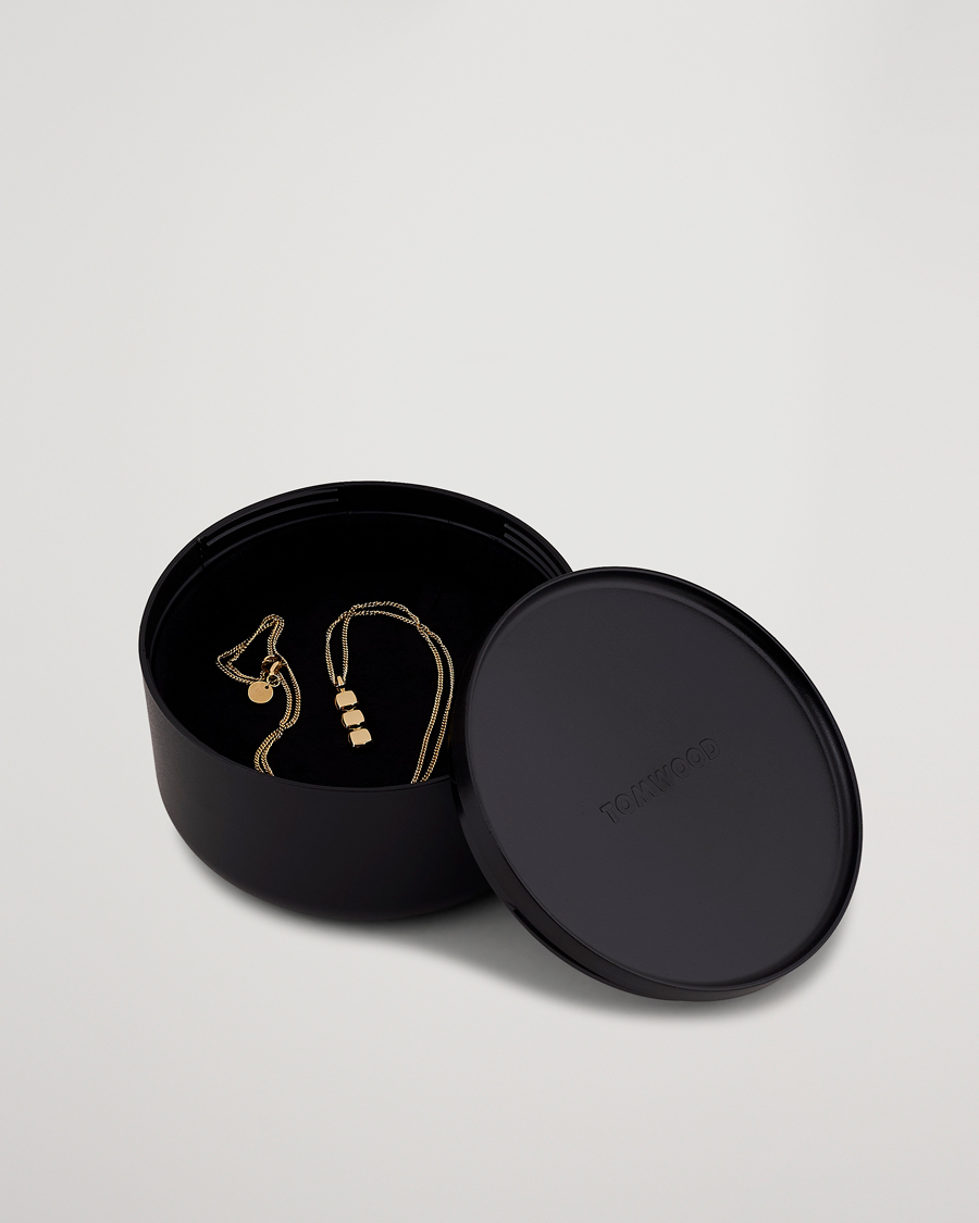 Mies | Tom Wood Mini Cushion Pendant Necklace Gold | Tom Wood | Mini Cushion Pendant Necklace Gold