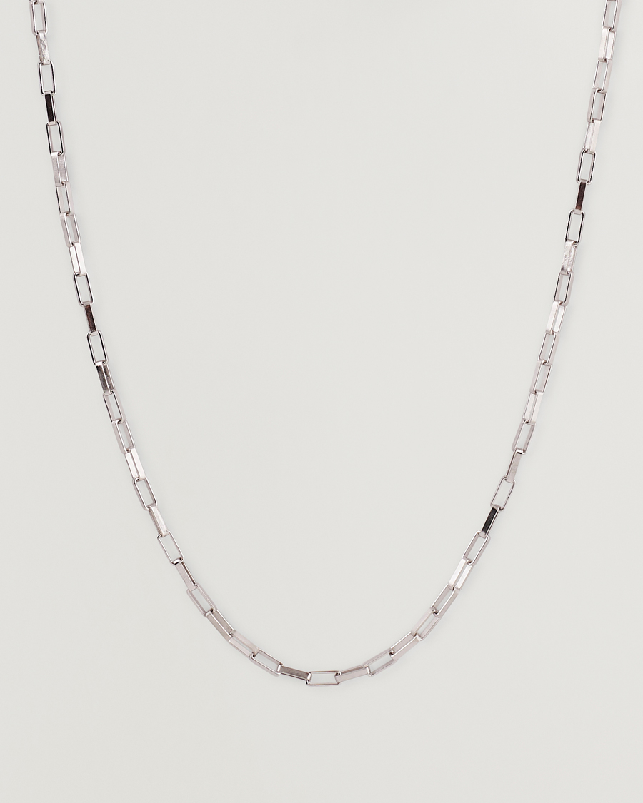 Mies | Tom Wood Billie Chain Necklace Silver | Tom Wood | Billie Chain Necklace Silver