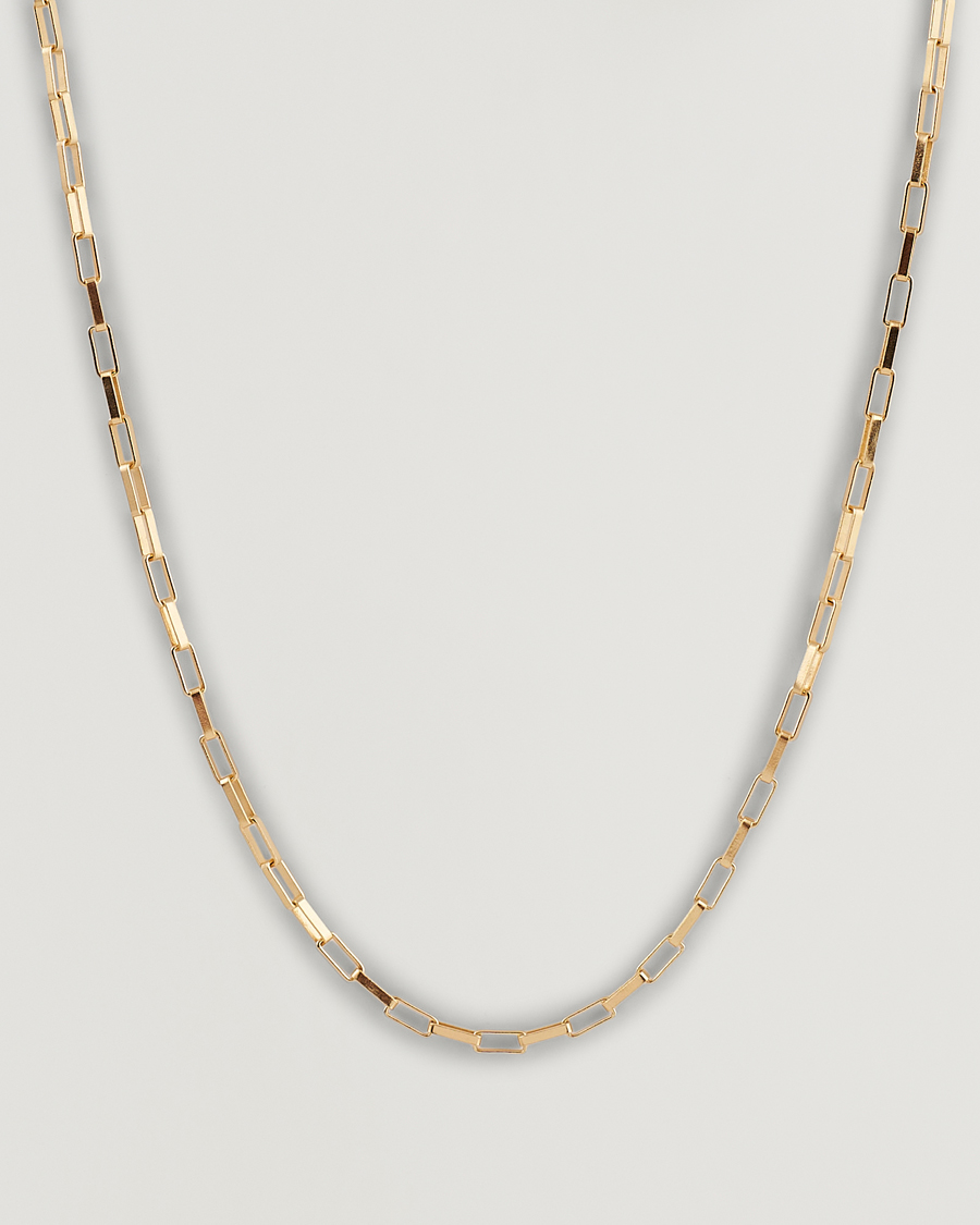 Mies | Tom Wood Billie Chain Necklace Gold | Tom Wood | Billie Chain Necklace Gold
