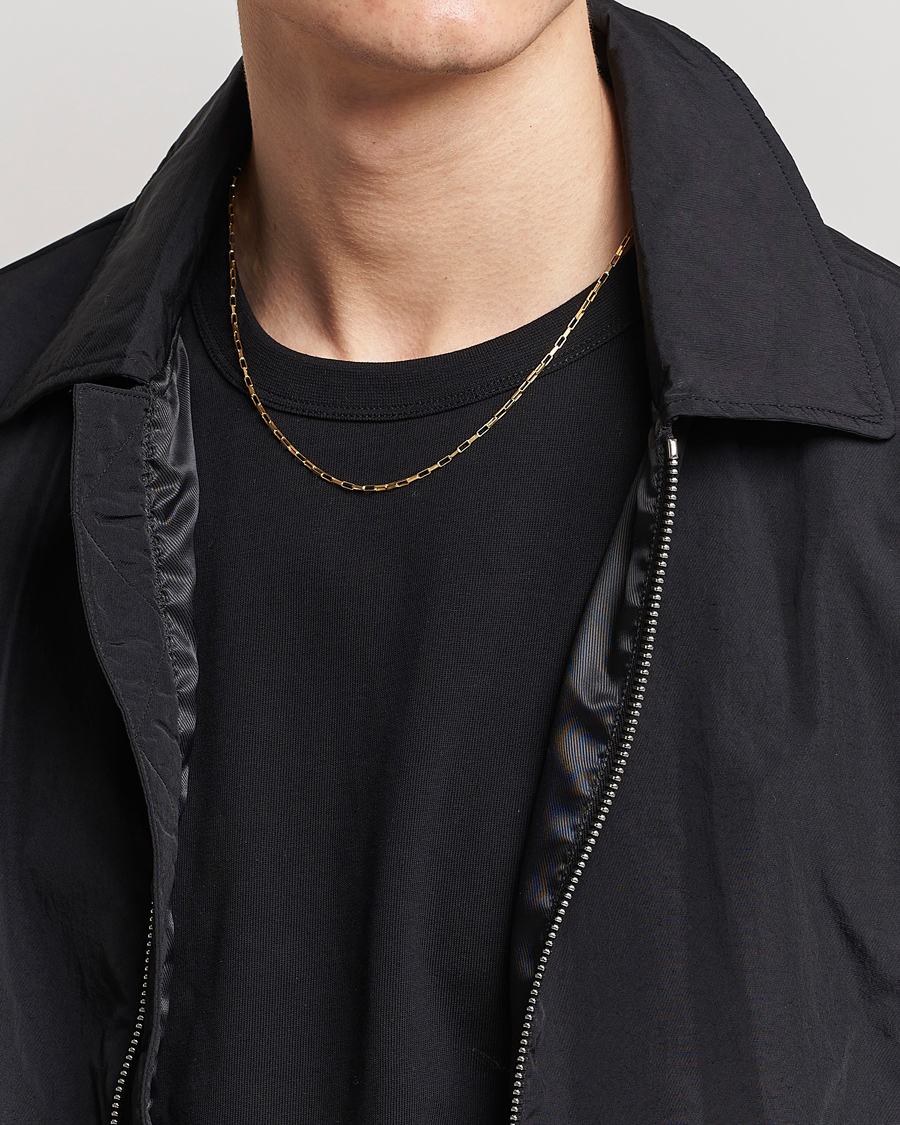 Mies | Tom Wood Billie Chain Necklace Gold | Tom Wood | Billie Chain Necklace Gold