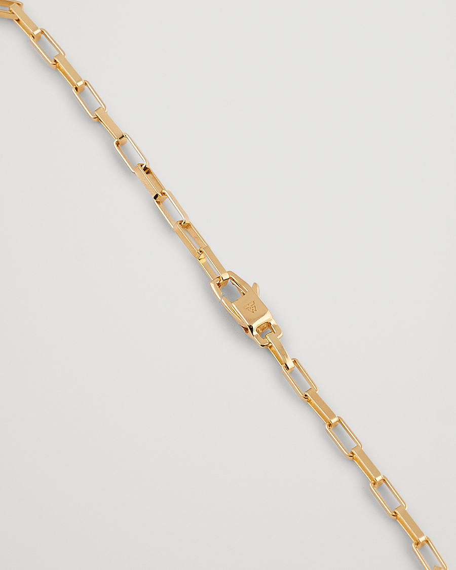 Mies | Tom Wood Billie Bracelet Gold | Tom Wood | Billie Bracelet Gold