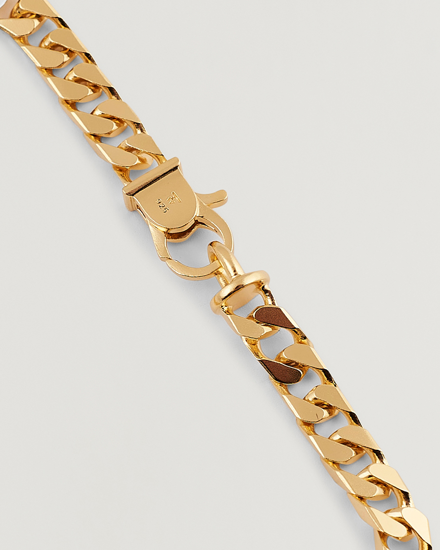 Mies | Tom Wood Frankie Bracelet Gold | Tom Wood | Frankie Bracelet Gold