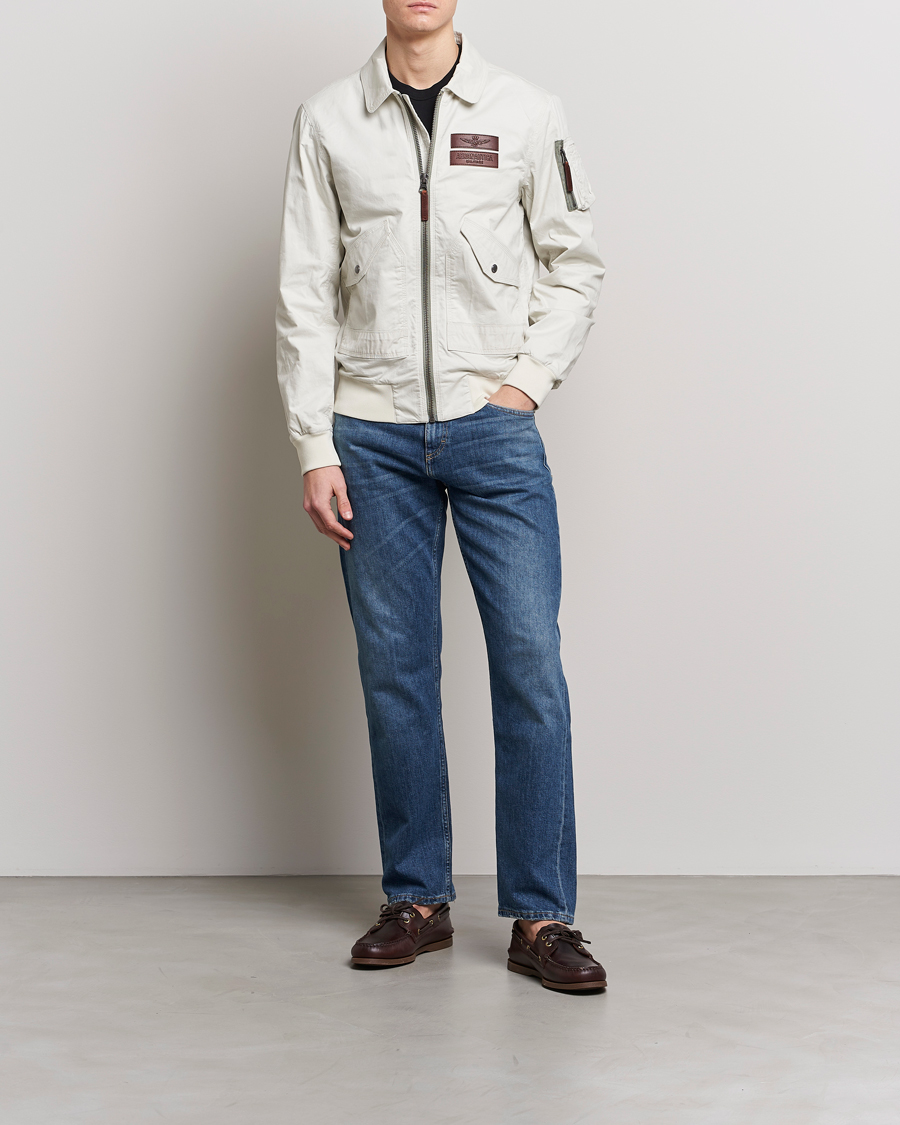 Mies | Takit | Aeronautica Militare | Pilot Bomber Jacket Ice