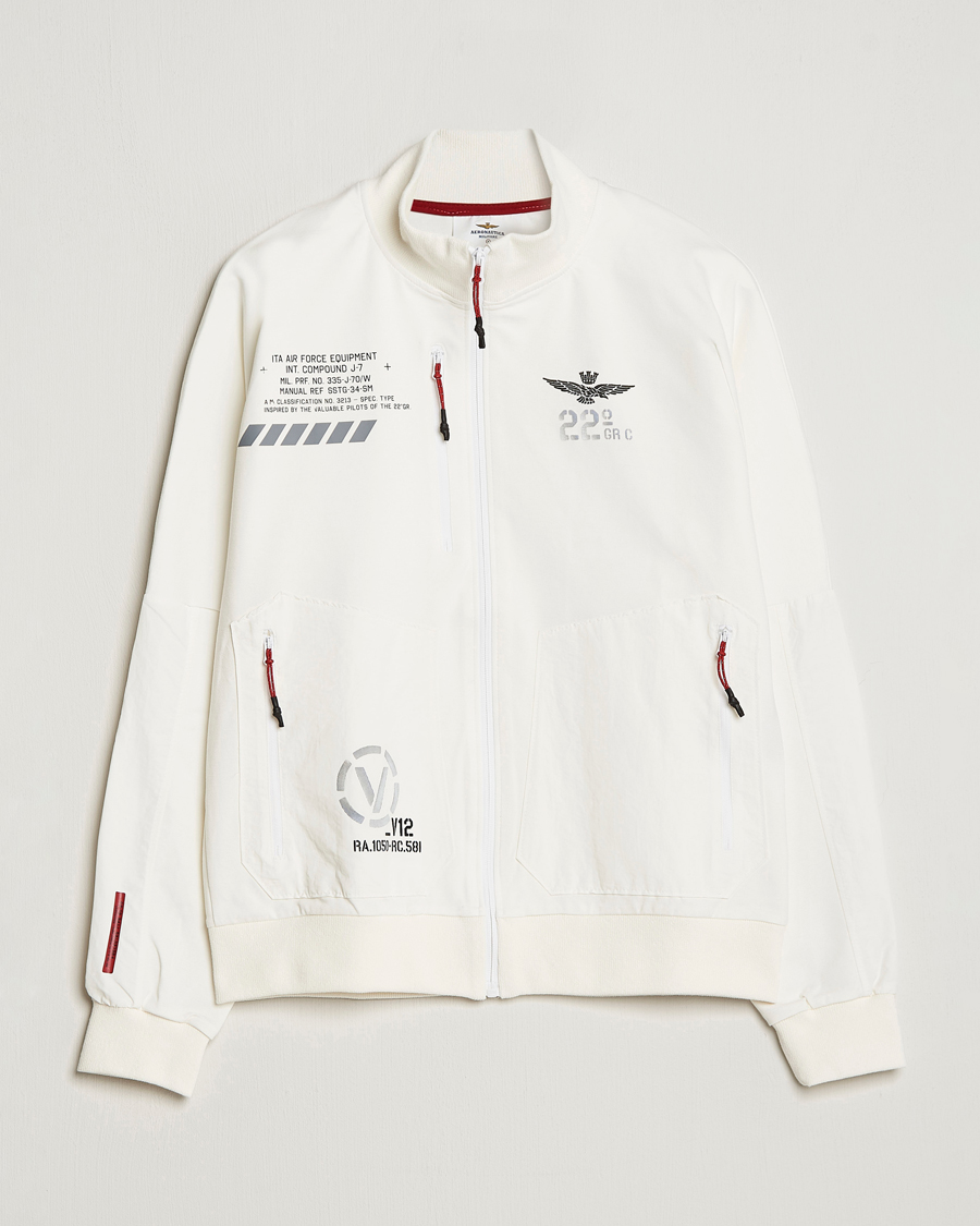 Mies | Puserot | Aeronautica Militare | Felpa Zip Sweater Ice