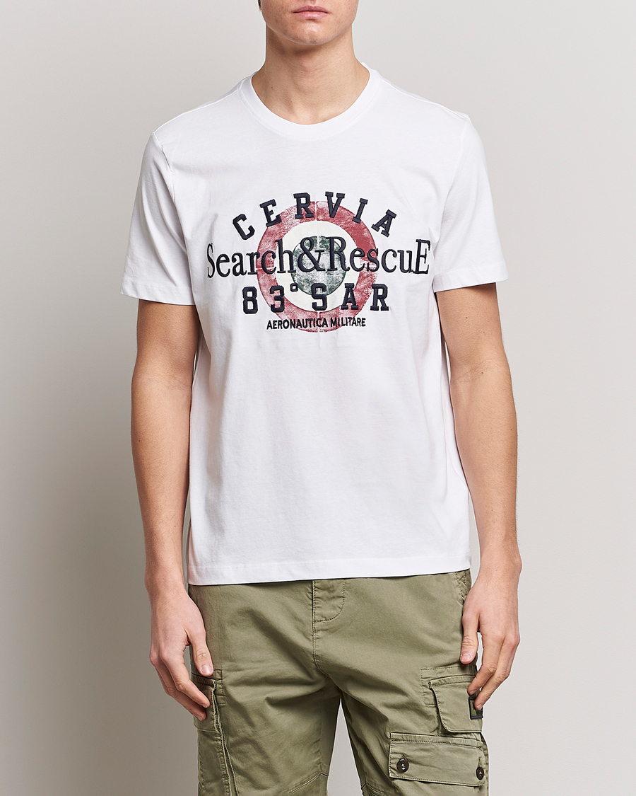 Mies |  | Aeronautica Militare | Cotton T-Shirt Off White