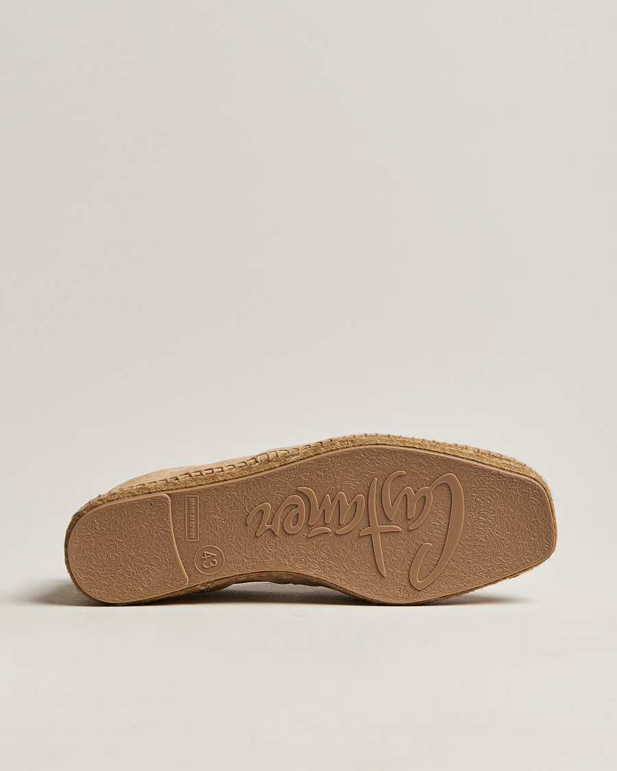 Mies | Castañer Pablo Casual Suede Espadrilles Cream | Castañer | Pablo Casual Suede Espadrilles Cream