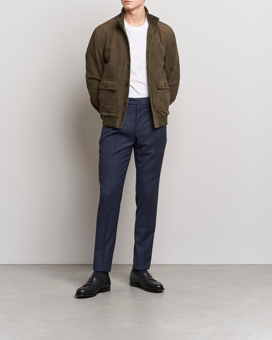 Mies | Takit | Valstar | Valstarino Suede Jacket Muschio