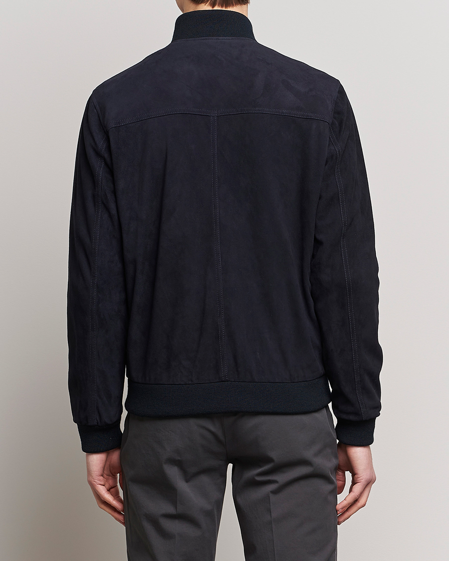 Mies | Takit | Valstar | Valstarino Suede Jacket Navy