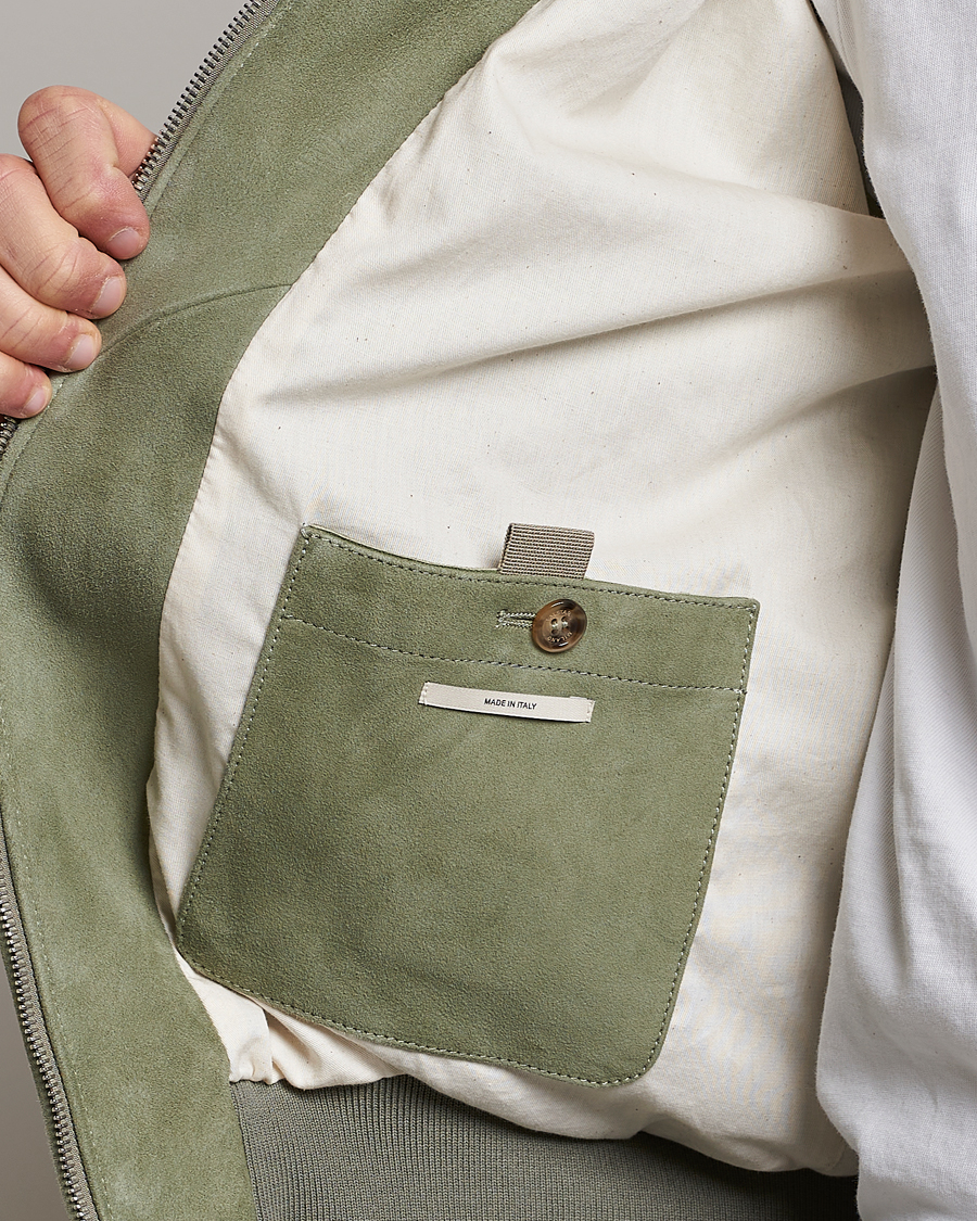 Mies | Takit | Valstar | Suede Zip Blouson Cardo