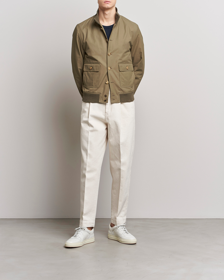 Mies | Takit | Valstar | Valstarino Water Repellent Cotton Jacket Olive