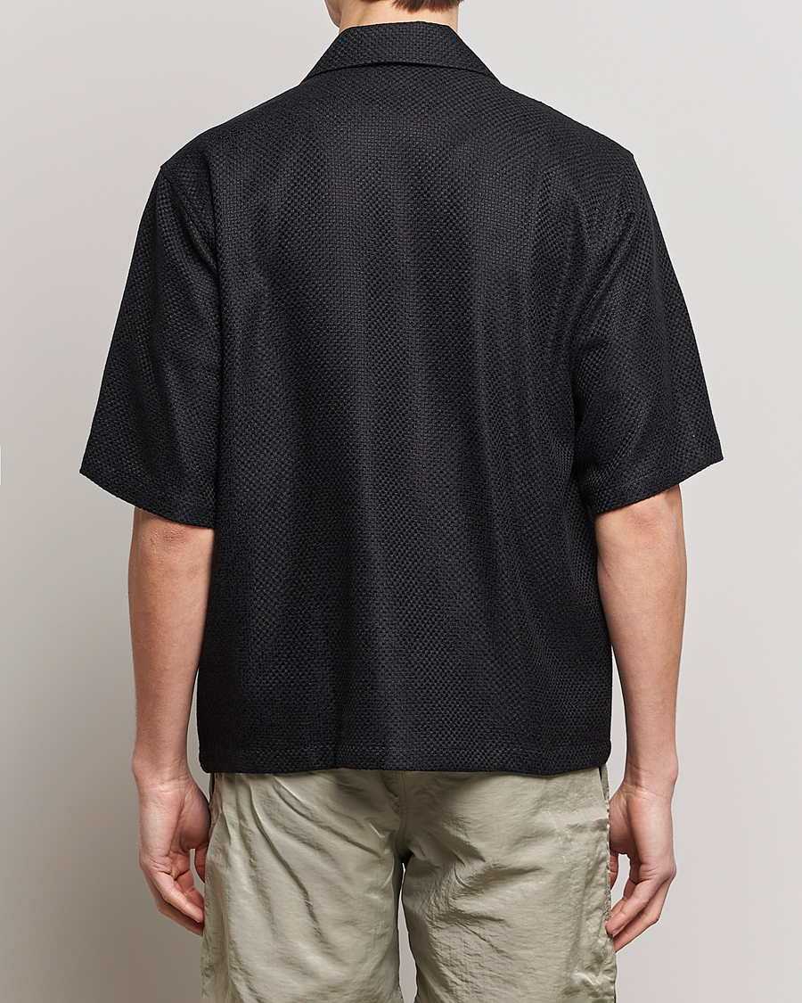 Mies | Kauluspaidat | Sunflower | Coco Short Sleeve Cabana Shirt Black