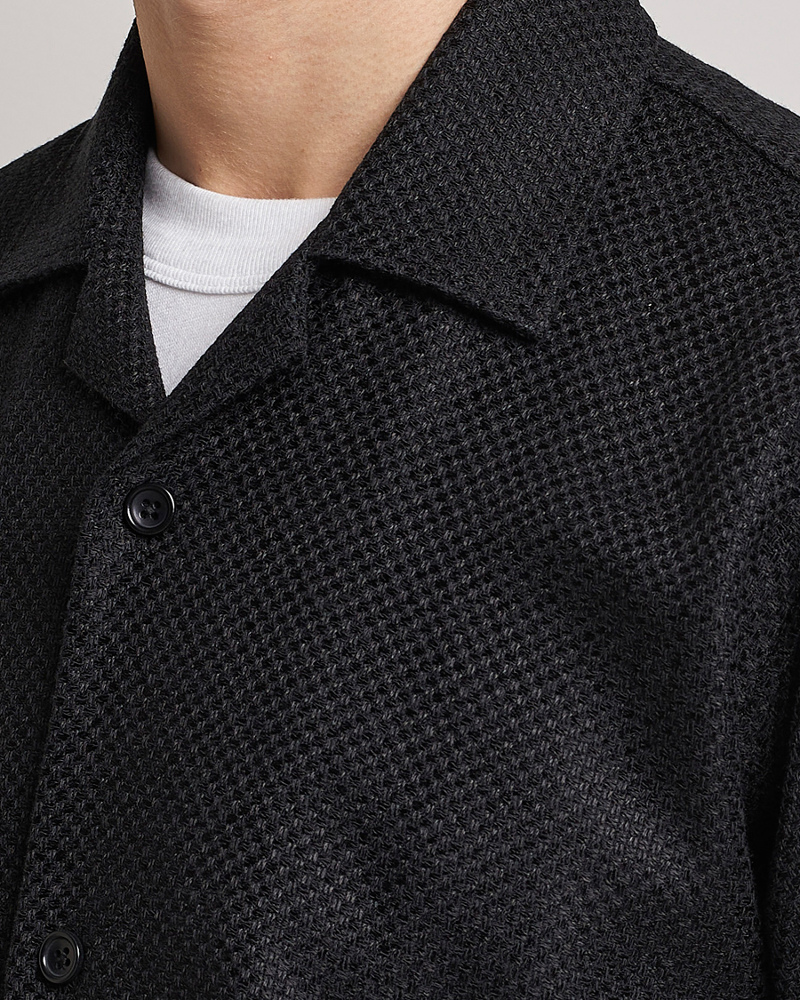 Mies | Kauluspaidat | Sunflower | Coco Short Sleeve Cabana Shirt Black