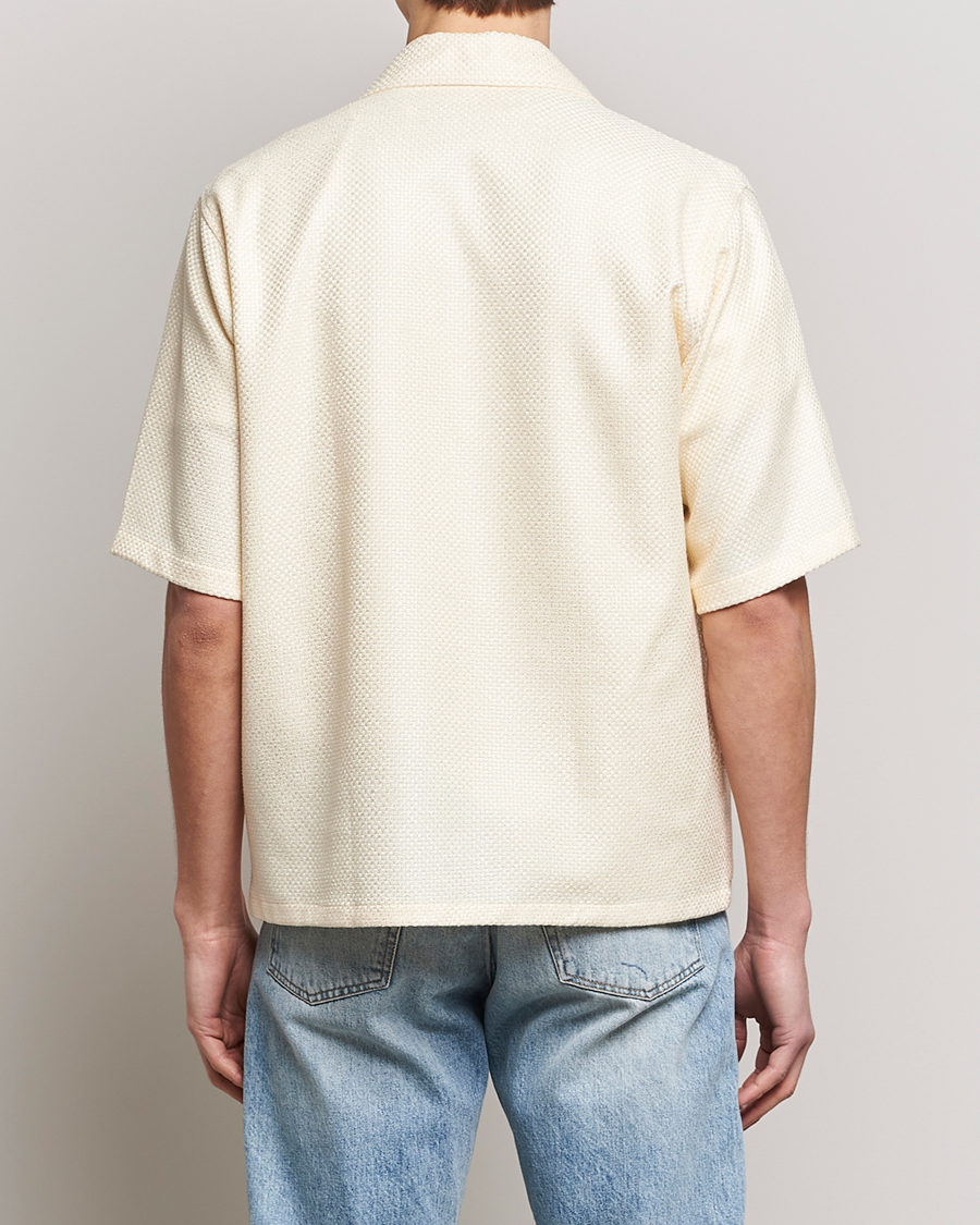 Mies | Kauluspaidat | Sunflower | Coco Short Sleeve Cabana Shirt Off White