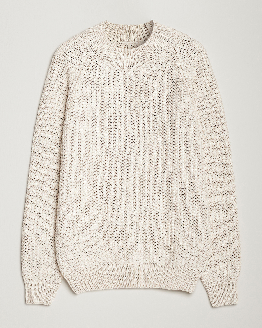 Mies | Puserot | Sunflower | Tape Heavy Sweater Off White