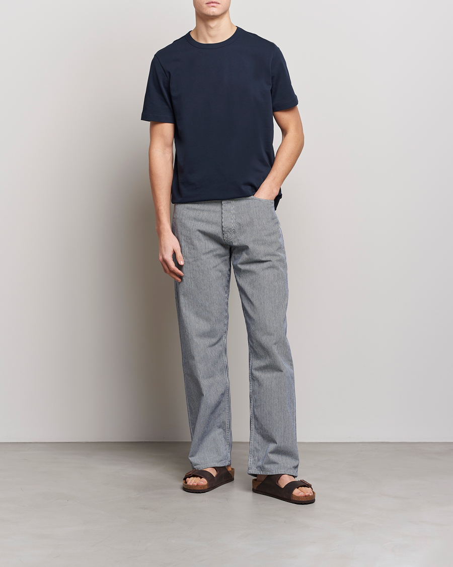 Mies | Housut | Sunflower | Loose 5-Pocket Pants Hickory Stripe
