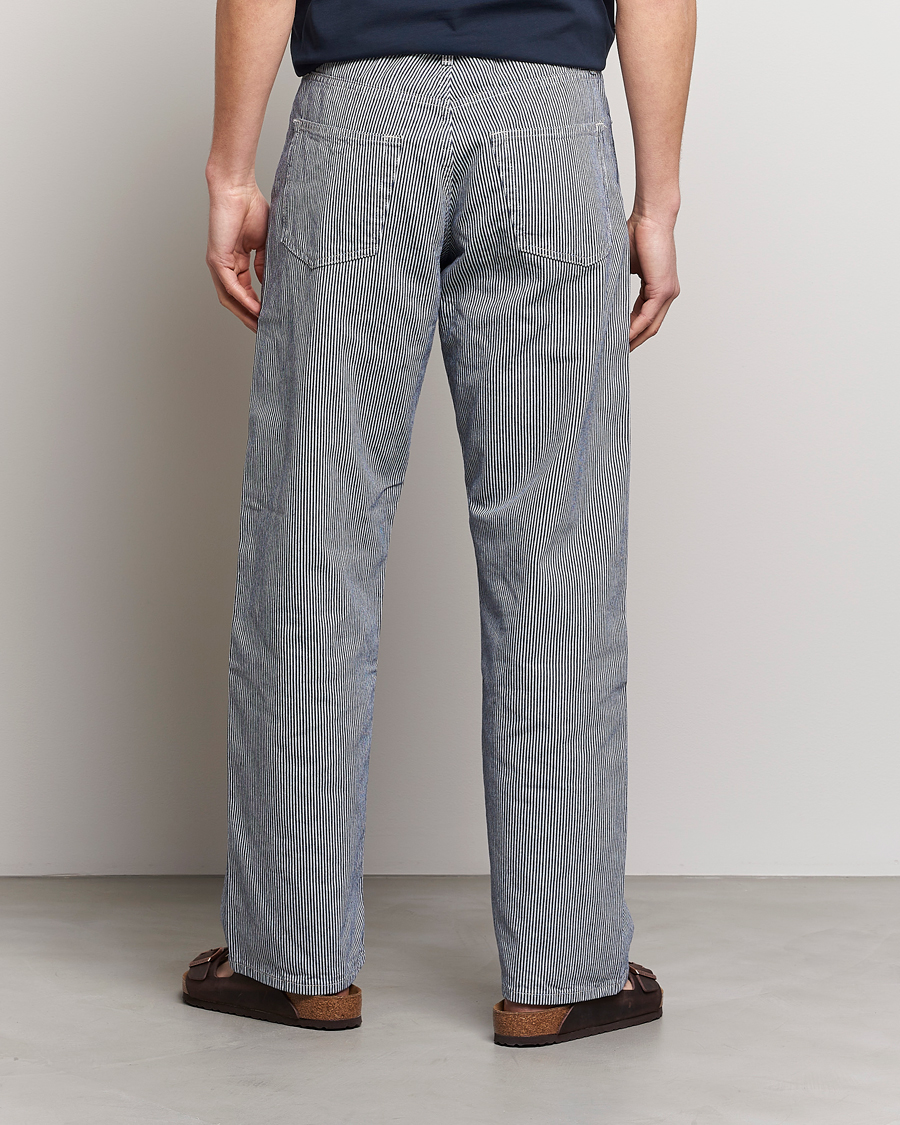 Mies | Housut | Sunflower | Loose 5-Pocket Pants Hickory Stripe