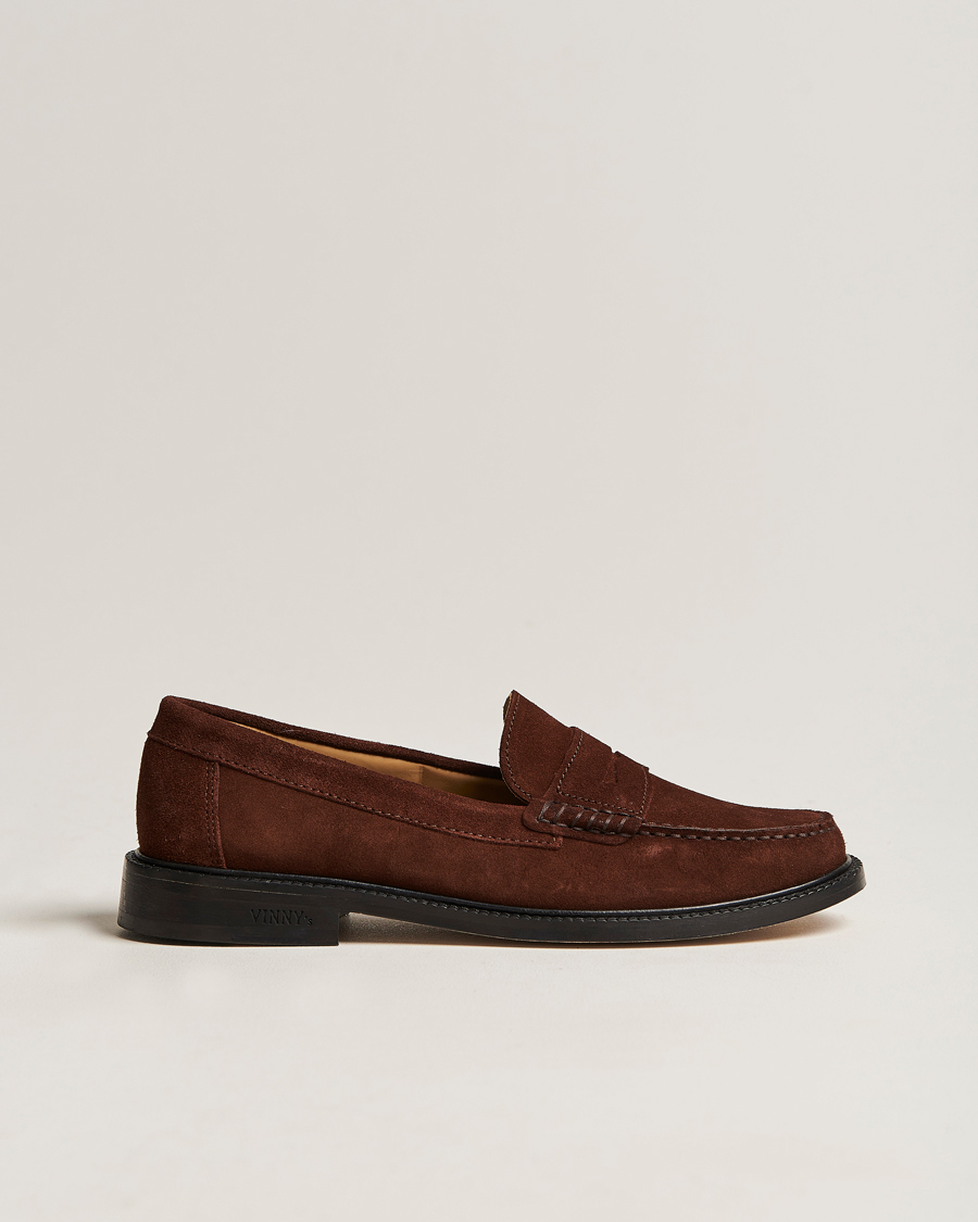 Mies | VINNY's Yardee Moccasin Loafer Brown Suede | VINNY's | Yardee Moccasin Loafer Brown Suede