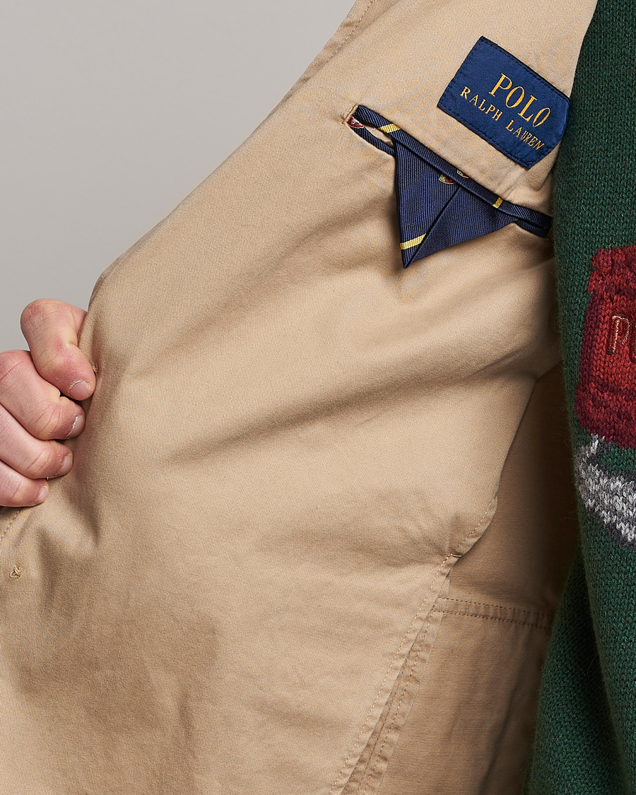 Mies | Pikkutakit | Polo Ralph Lauren | Cotton Stretch Sportcoat Monument Tan