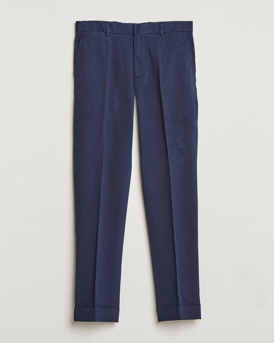 Mies | Housut | Polo Ralph Lauren | Cotton Stretch Trousers Nautical Ink