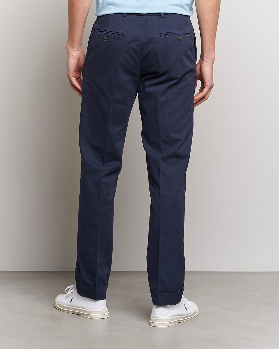 Mies | Housut | Polo Ralph Lauren | Cotton Stretch Trousers Nautical Ink
