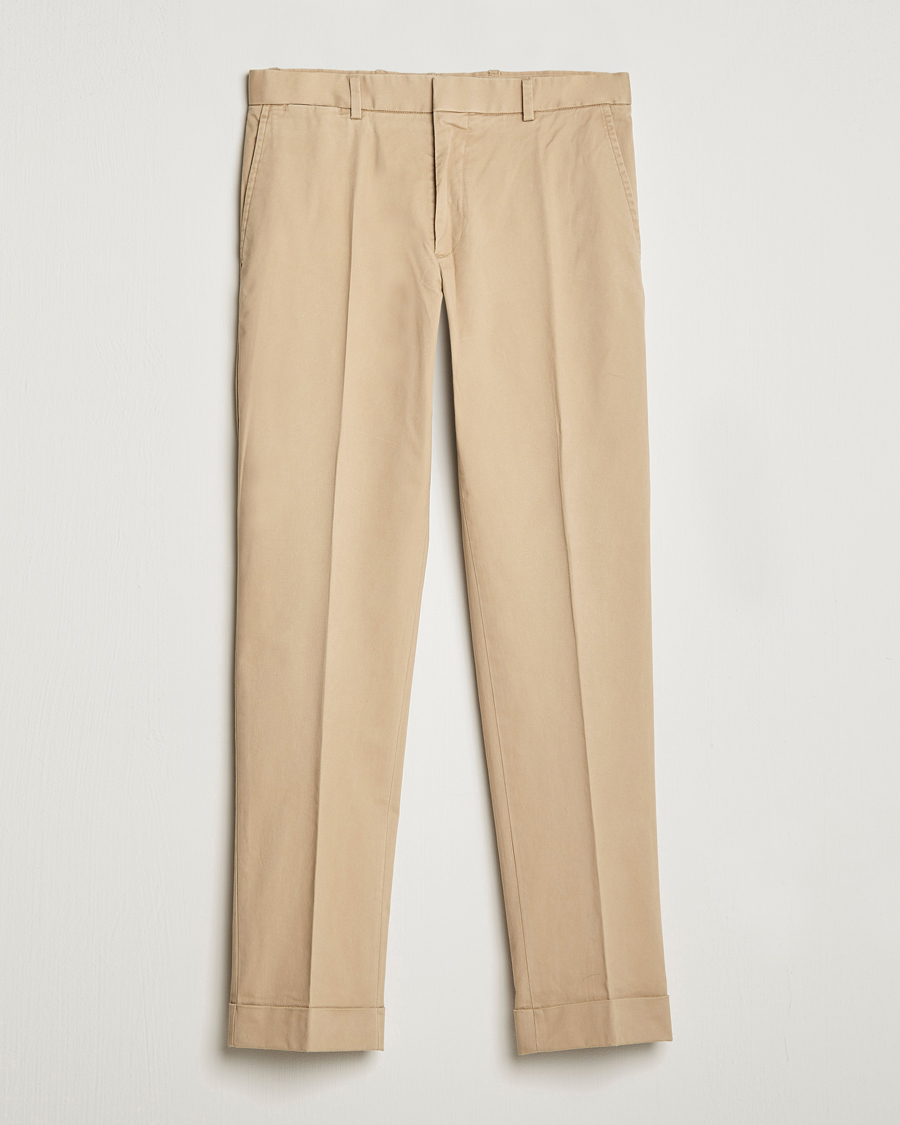 Mies | Housut | Polo Ralph Lauren | Cotton Stretch Trousers Monument Tan