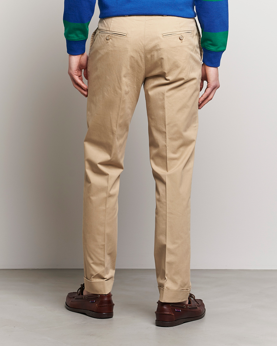 Mies | Housut | Polo Ralph Lauren | Cotton Stretch Trousers Monument Tan