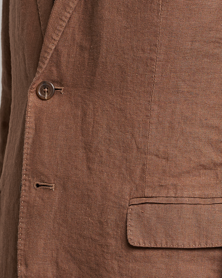 Mies | Pikkutakit | Polo Ralph Lauren | Linen Sportcoat Luggage Brown