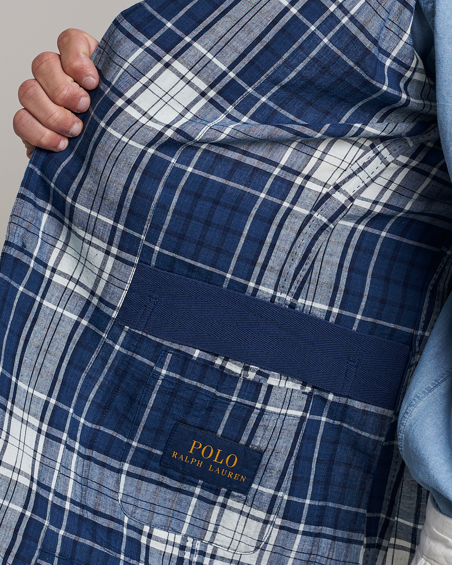 Mies | Pikkutakit | Polo Ralph Lauren | Madras Indigo Checked Sportcoat Blue Multi