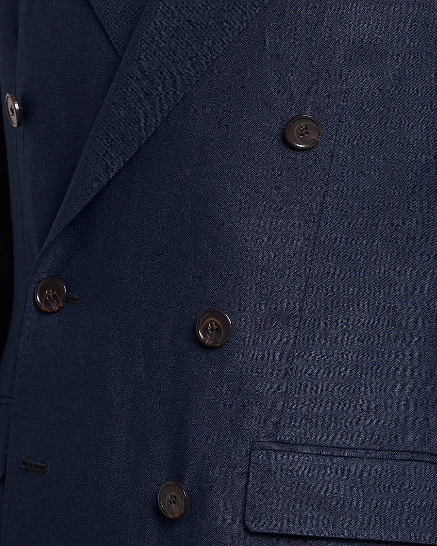 Mies | Pikkutakit | Polo Ralph Lauren | Linen Double Breasted Sportcoat Dark Navy