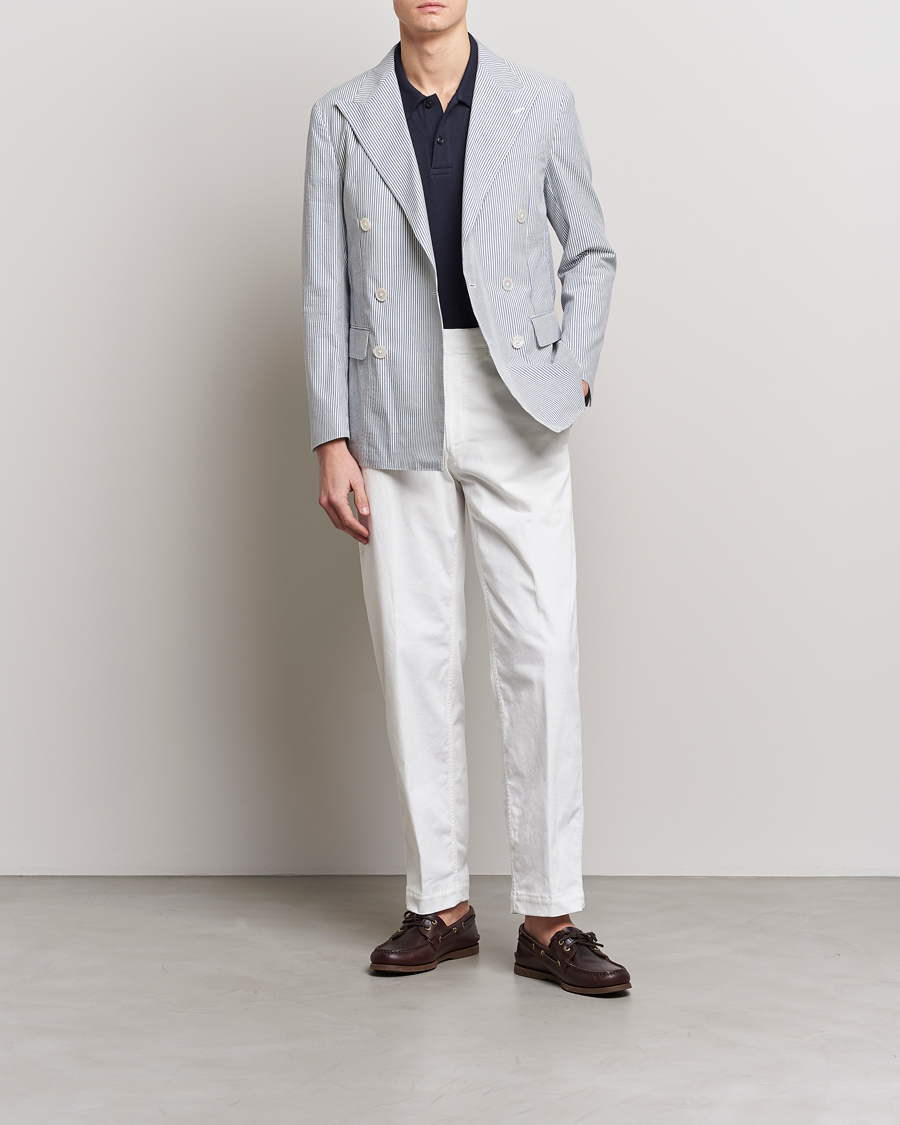 Mies | Pikkutakit | Polo Ralph Lauren | Cotton Seersucker Sportcoat Cream/Antique Blue