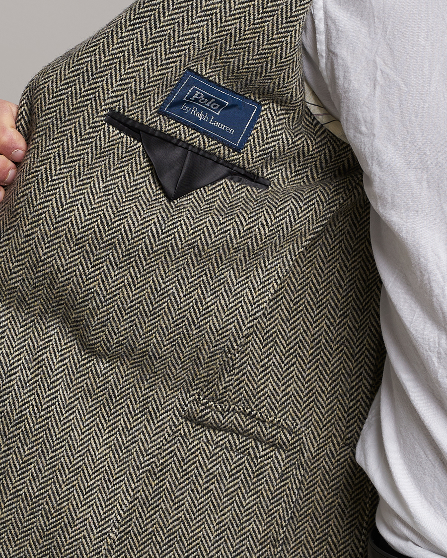 Mies | Pikkutakit | Polo Ralph Lauren | Herringbone Sportcoat Black/Cream