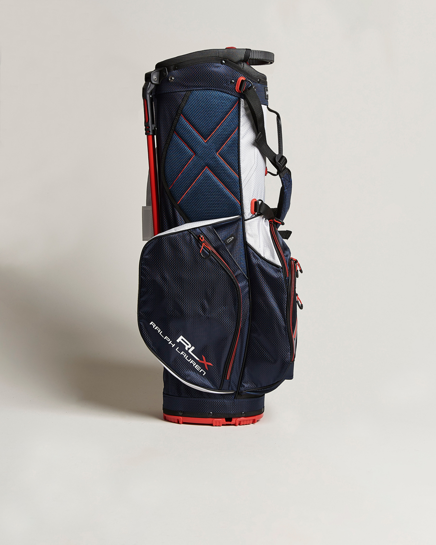 Mies | RLX Ralph Lauren Stand Golf Bag White/Navy | RLX Ralph Lauren | Stand Golf Bag White/Navy