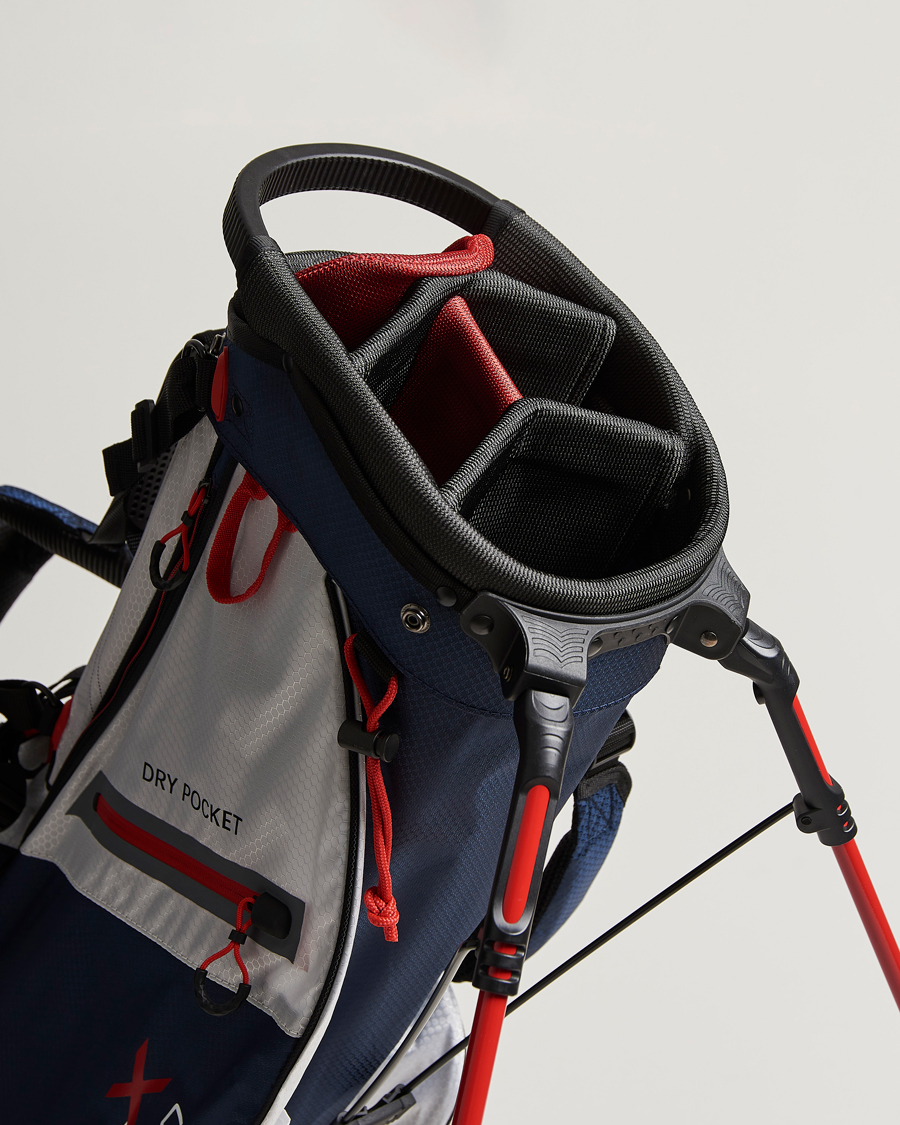 Mies | RLX Ralph Lauren Stand Golf Bag White/Navy | RLX Ralph Lauren | Stand Golf Bag White/Navy
