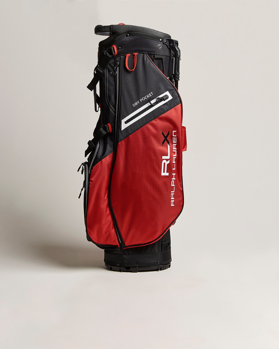 Mies |  | RLX Ralph Lauren | Stand Golf Bag Black/Red