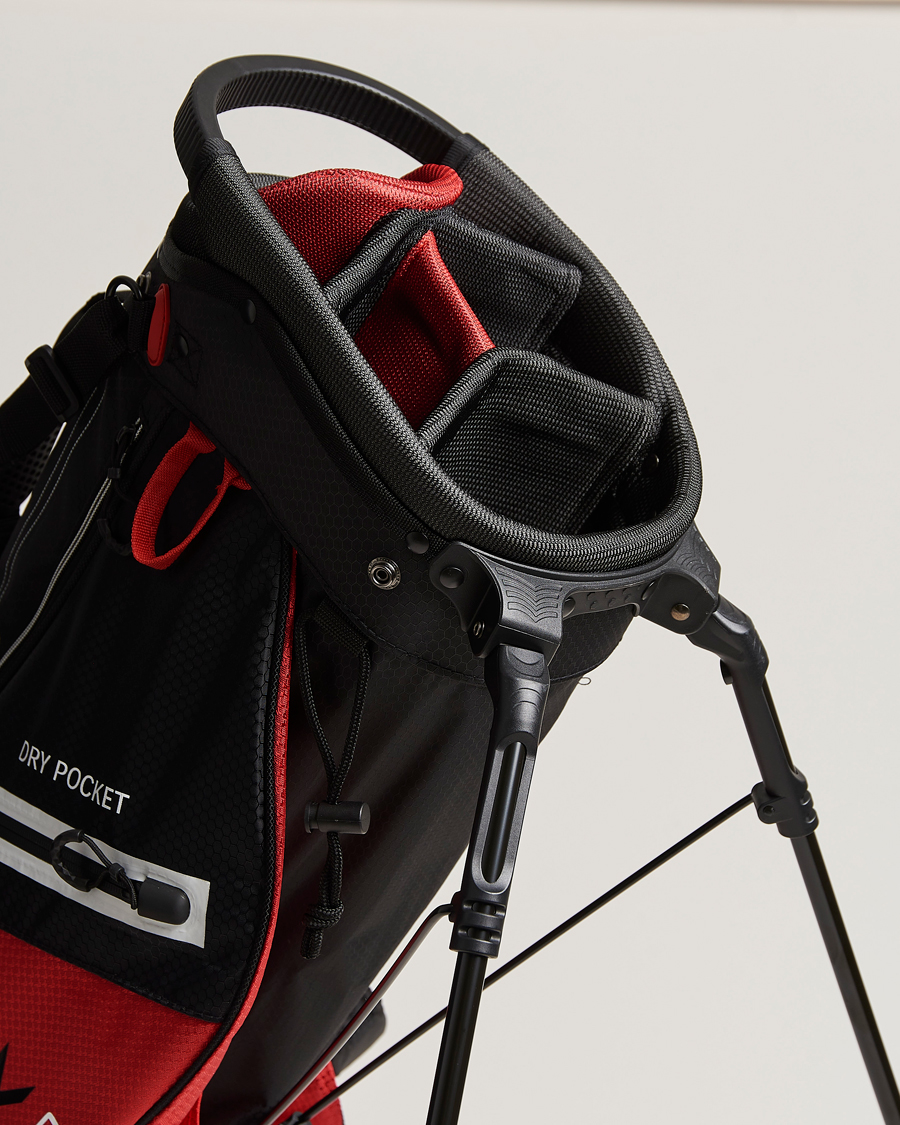Mies | RLX Ralph Lauren Stand Golf Bag Black/Red | RLX Ralph Lauren | Stand Golf Bag Black/Red
