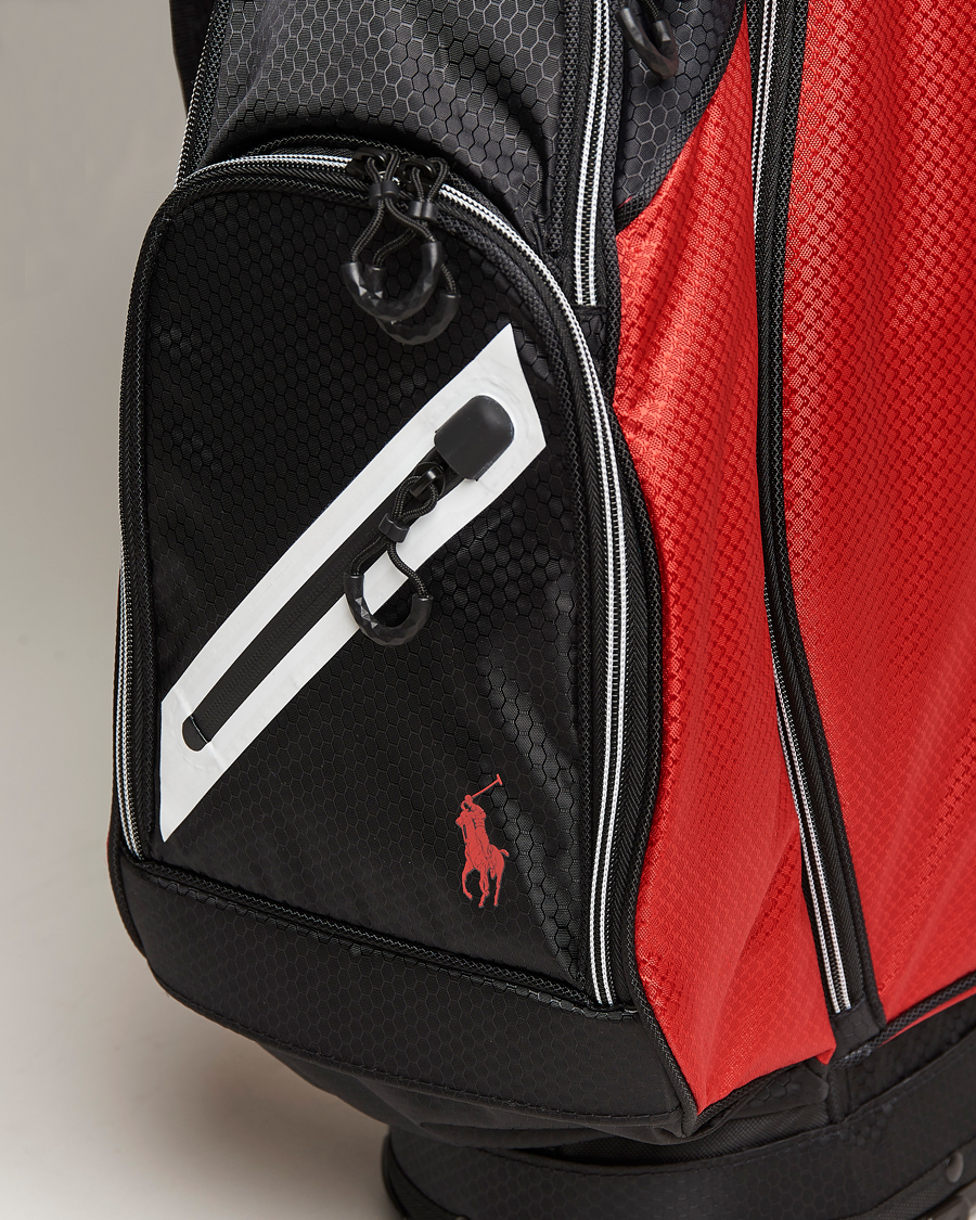 Mies | RLX Ralph Lauren Stand Golf Bag Black/Red | RLX Ralph Lauren | Stand Golf Bag Black/Red