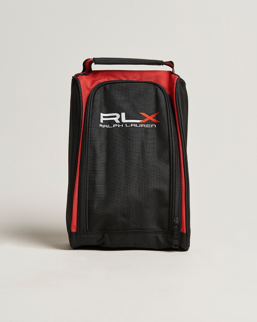 Mies | RLX Ralph Lauren Golf Shoe Bag Black/Red | RLX Ralph Lauren | Golf Shoe Bag Black/Red
