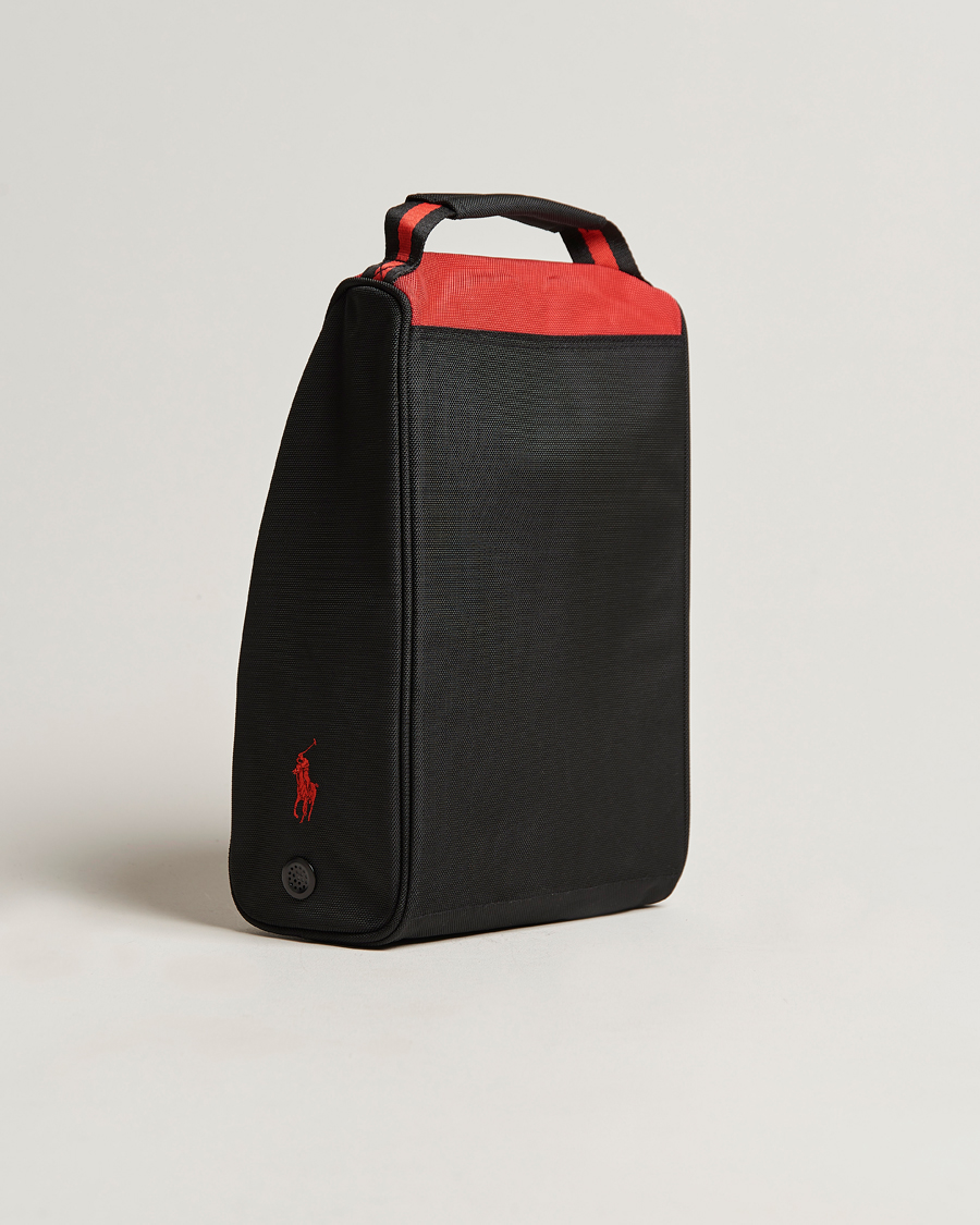 Mies |  | RLX Ralph Lauren | Golf Shoe Bag Black/Red