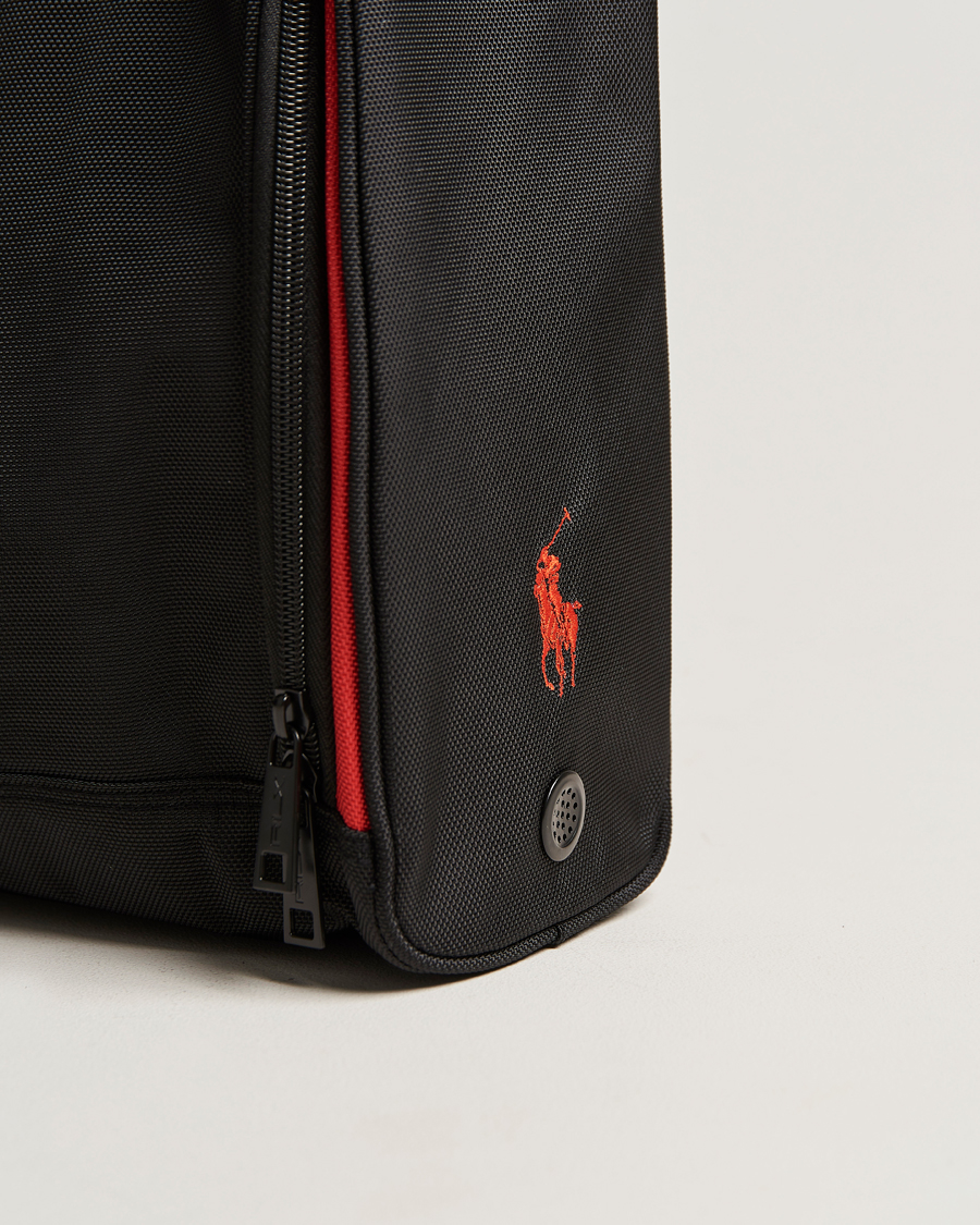 Mies | RLX Ralph Lauren Golf Shoe Bag Black/Red | RLX Ralph Lauren | Golf Shoe Bag Black/Red