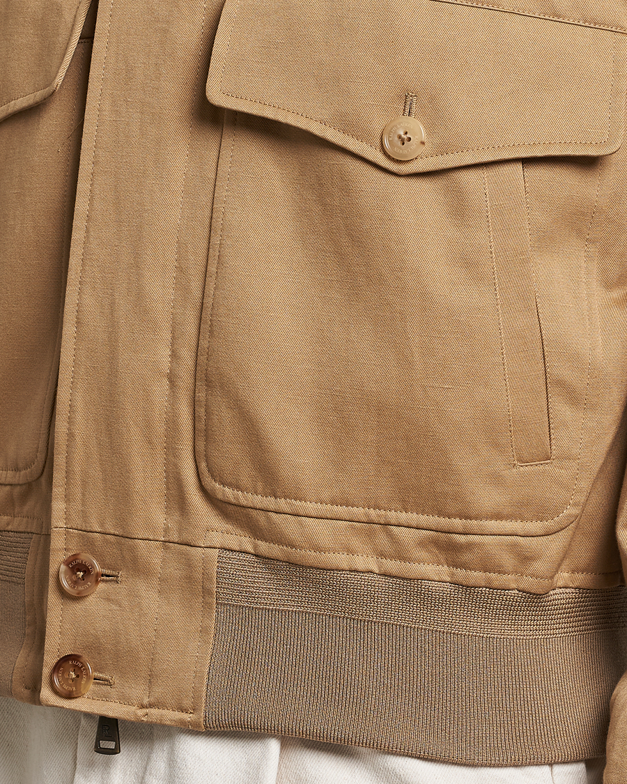 Mies | Kauluspaidat | Ralph Lauren Purple Label | Harrington Jacket Icon Khaki
