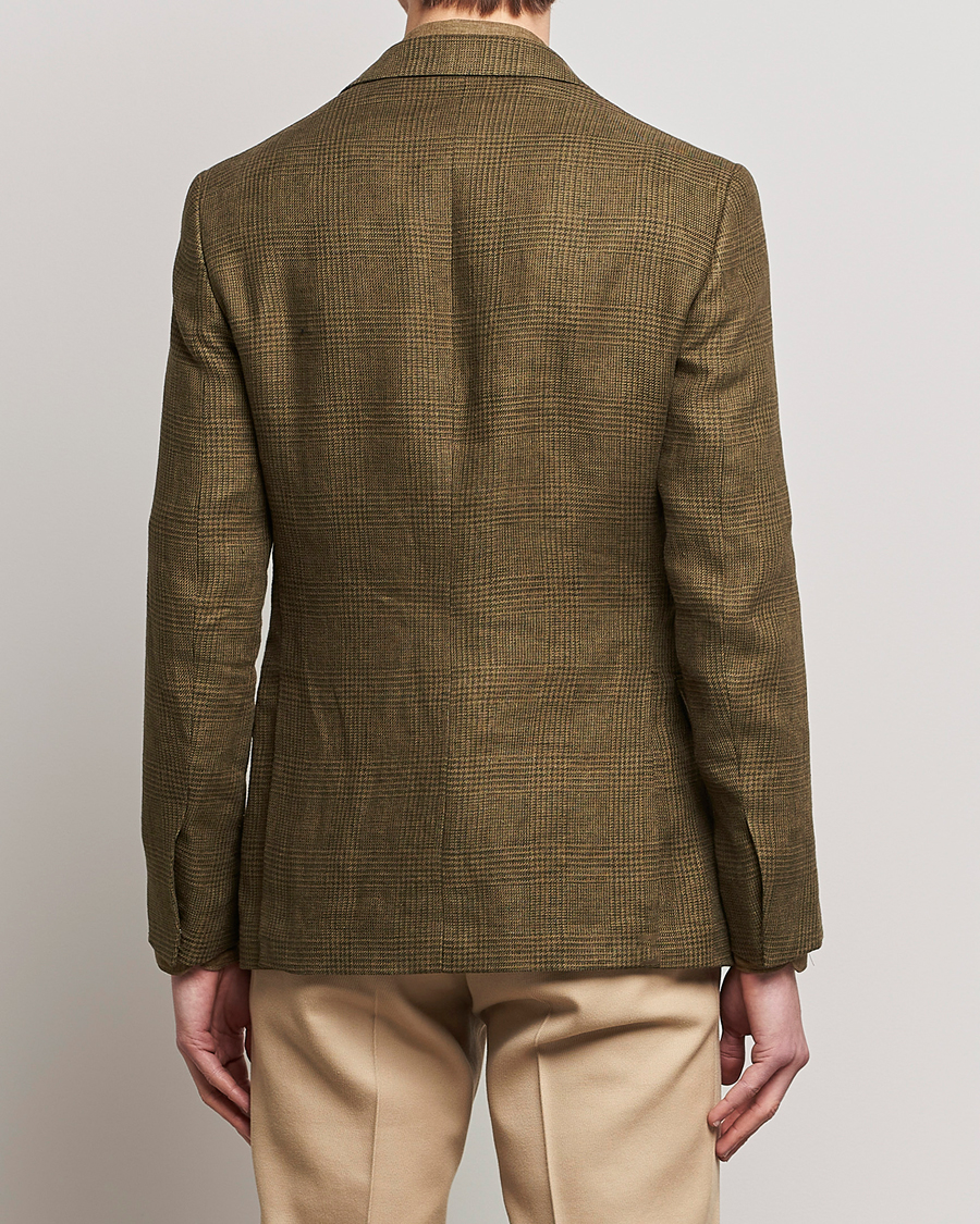 Mies | Takit | Ralph Lauren Purple Label | Herringbone Wool Jacket Sage Green