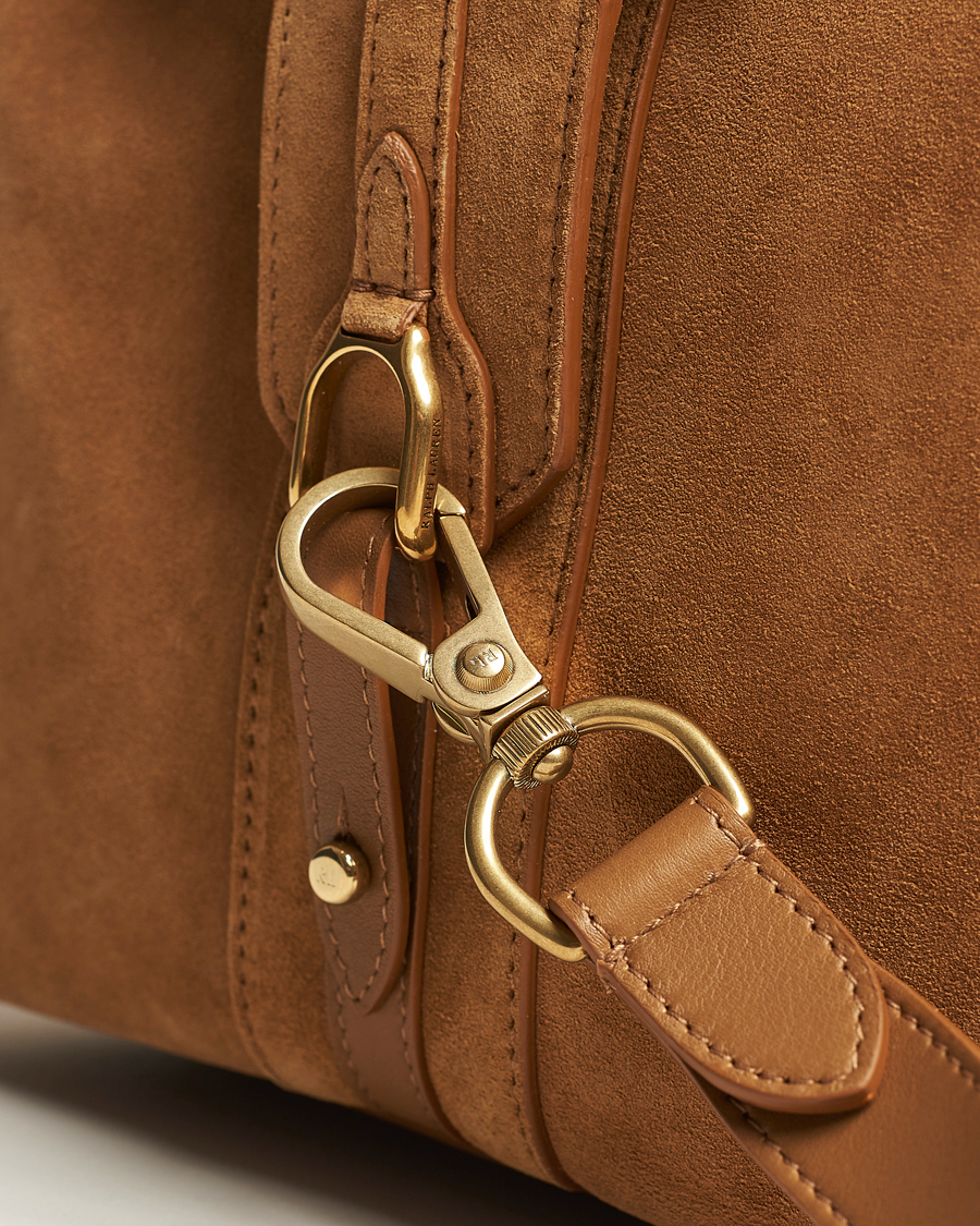 Mies | Ralph Lauren Purple Label Large Suede Duffelbag Fawn | Ralph Lauren Purple Label | Large Suede Duffelbag Fawn