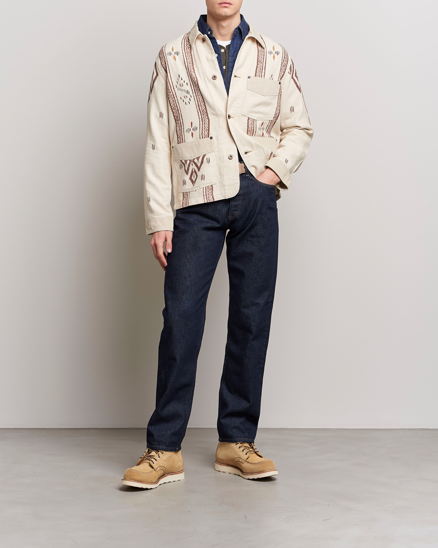 Mies | Takit | RRL | Mansfield Unlined Shirt Jacket Stone